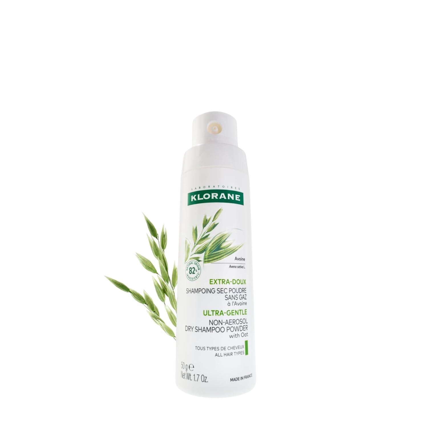 Klorane dry shampoo oat milk gentle sensitive scalp