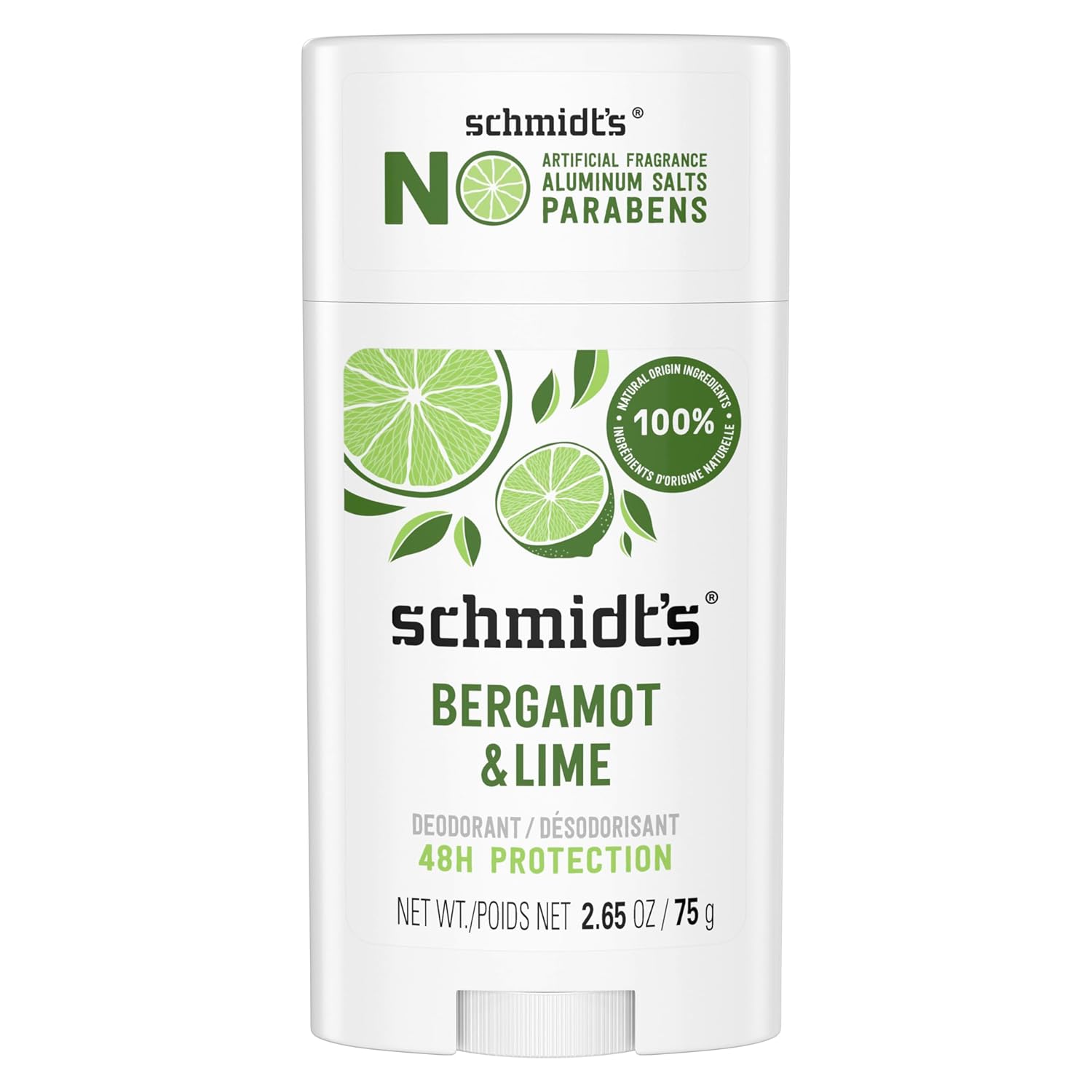Schmidts aluminum-free vegan deodorant plant-based