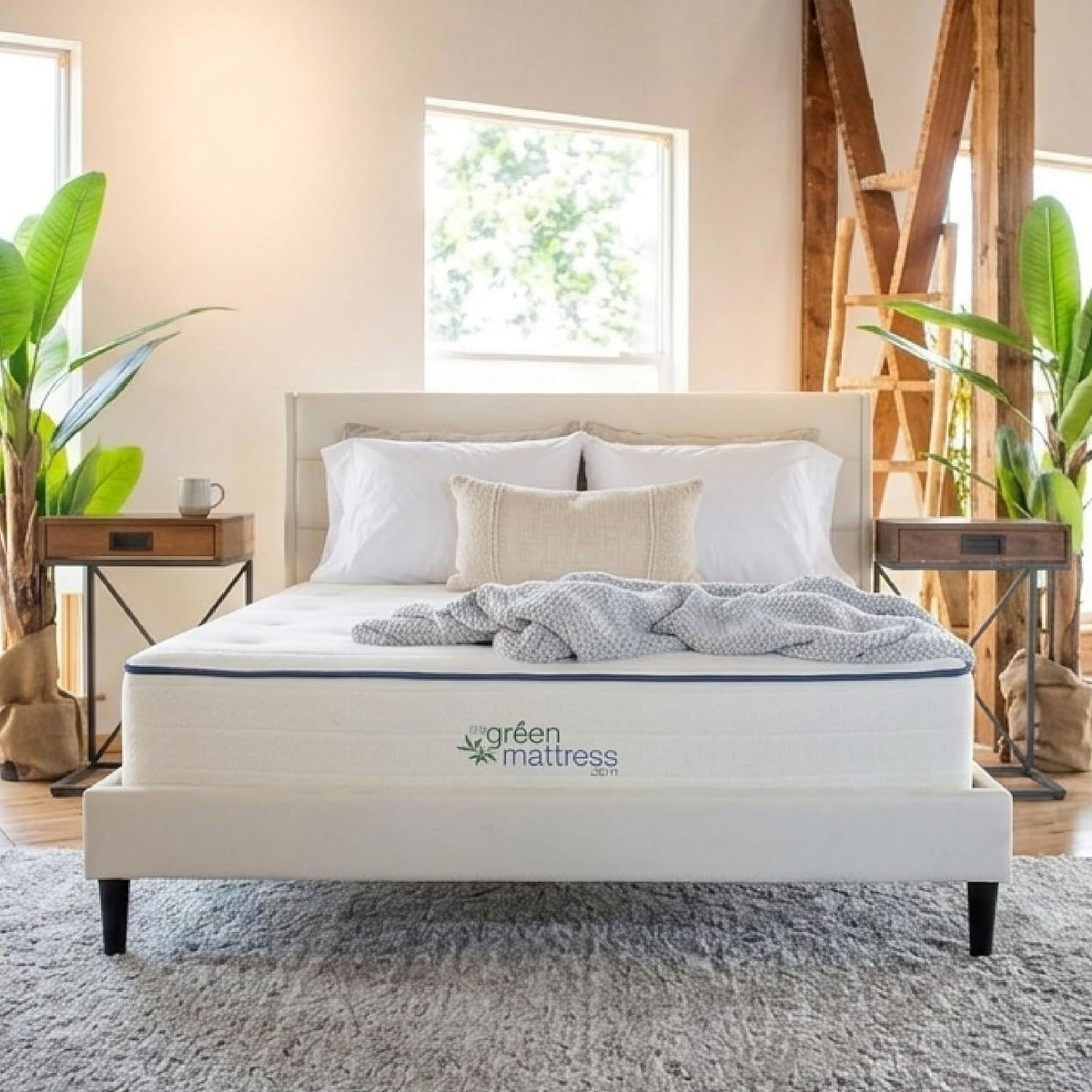 My Green Mattress Kiwi Organic Mattress GOTS GOLS Certified Hybrid Latex Queen — BodyWell1