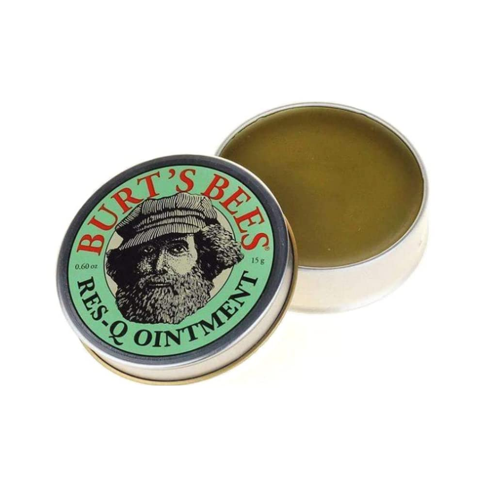 Burt's Bees Res-Q Ointment open tin showing natural healing balm — clean first aid alternative for cuts, scrapes and dry skin — BodyWell1