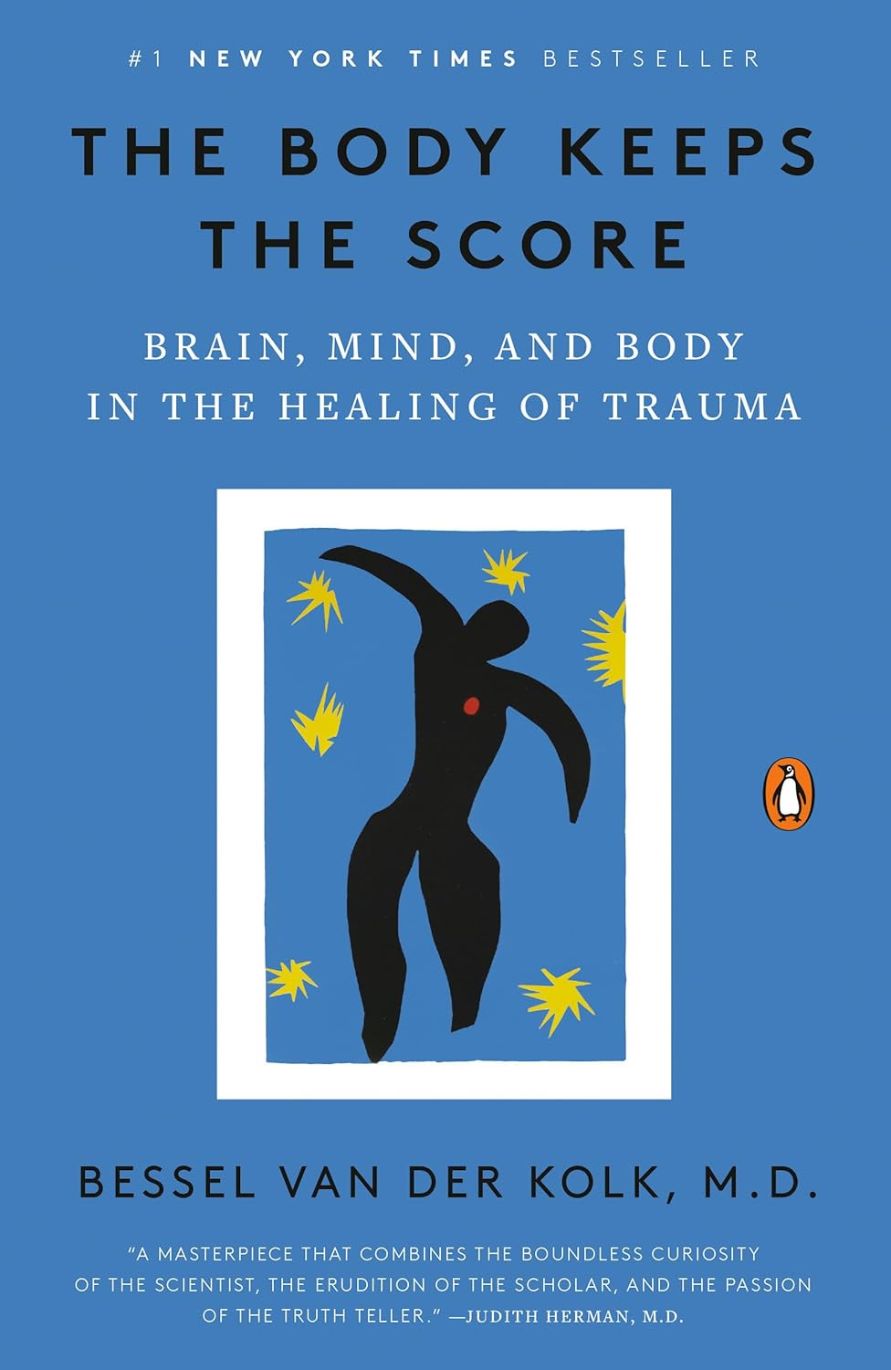 The Body Keeps the Score by Bessel van der Kolk M.D. — #1 New York Times Bestseller book cover