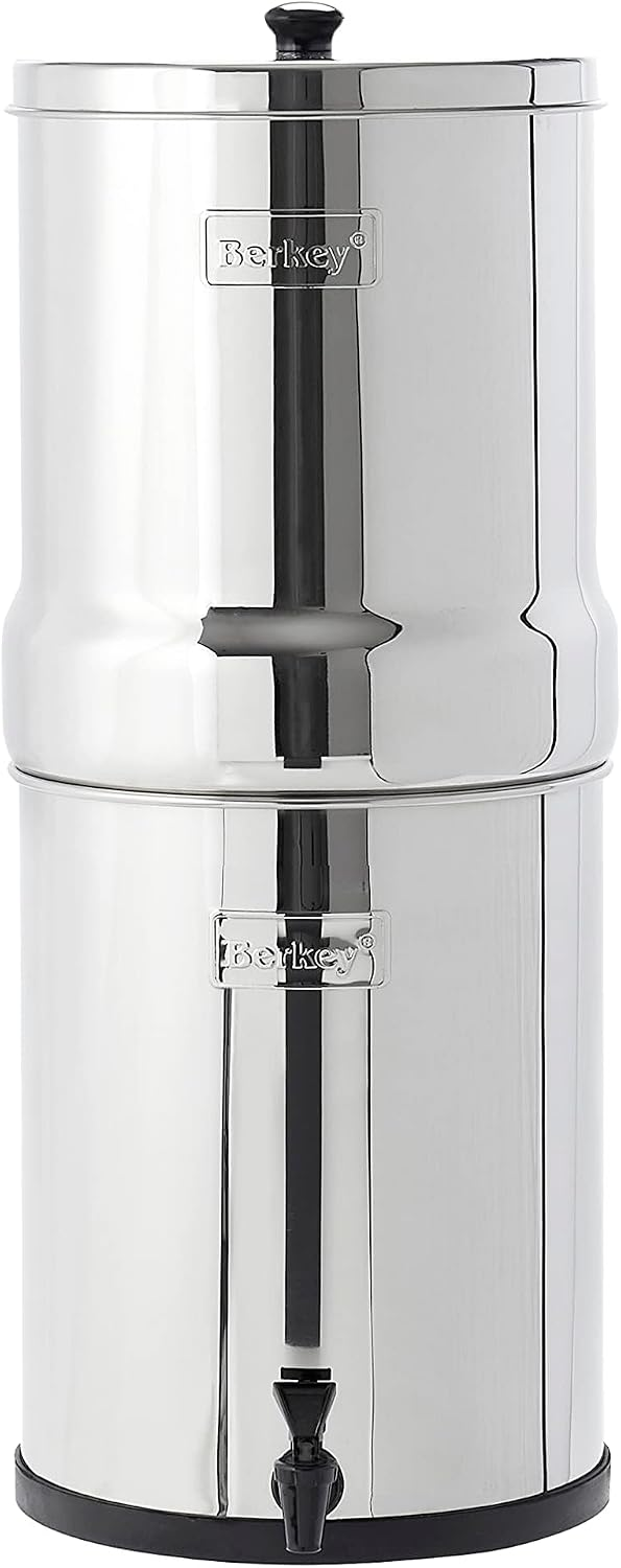 Big Berkey 2.25 Gallon Gravity Water Filter System with Black Berkey Elements — BodyWell1