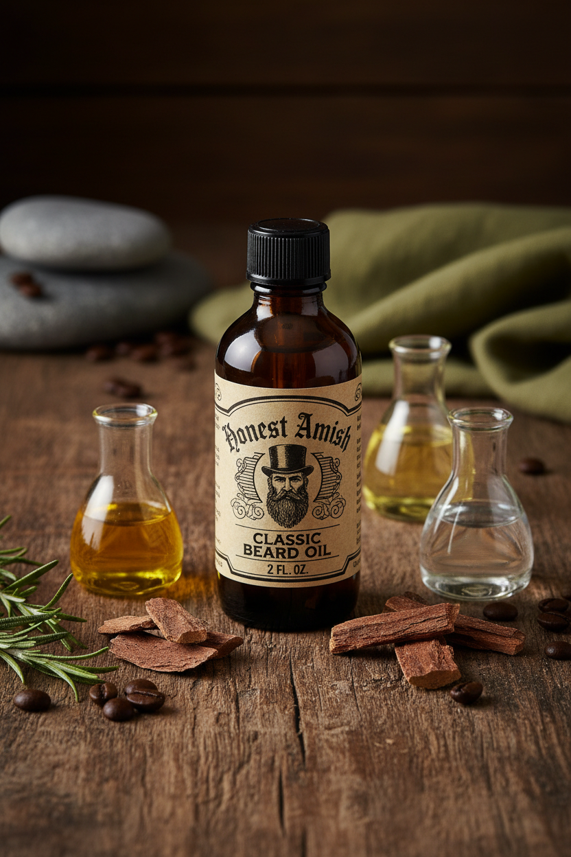Honest Amish Classic Beard Oil – 2 oz