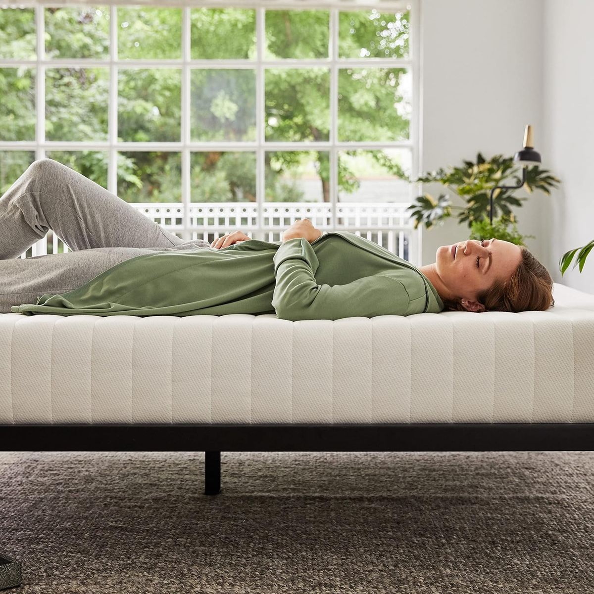 Pure Green Organic Latex Mattress Medium Firmness GOTS GOLS Certified Queen — BodyWell1