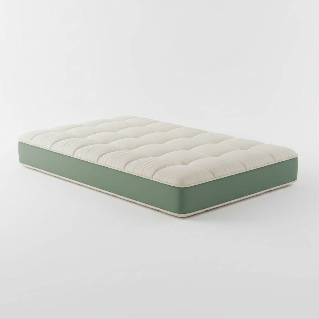 Pure Green Organic Latex Mattress Medium Firmness GOTS GOLS Certified Twin size — BodyWell1